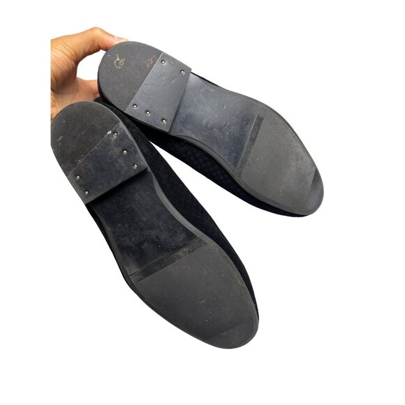 Giorgio Brutini Mens Black Velvet Quilted Loafers Size 13 US Men evening formal - Picture 9 of 9